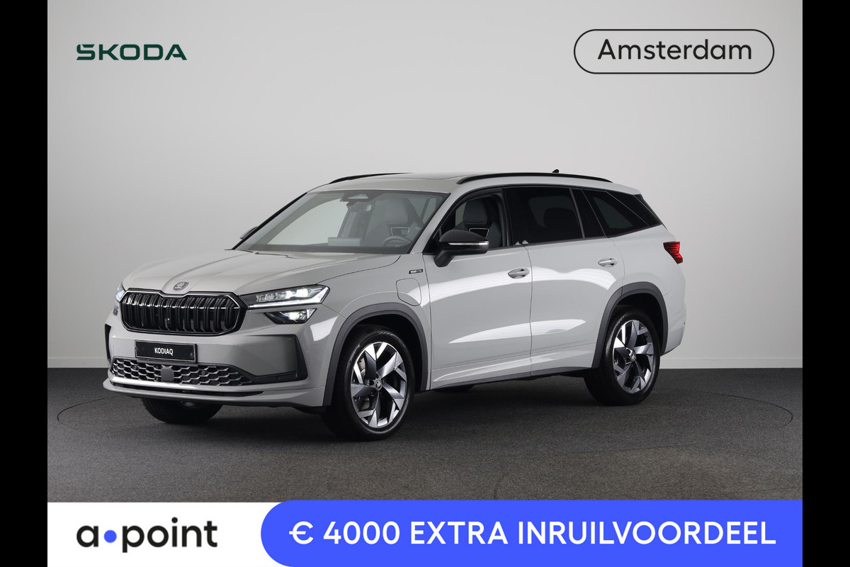 Škoda Kodiaq 1.5 TSI PHEV Sportline Business | Panoramadak | Trekhaak | 360 camera | Adaptief onderstel | Canton Sound | Head-up | Blind Spot |