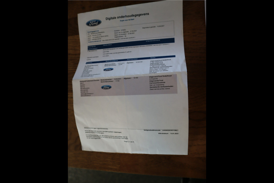 Ford FOCUS Wagon 1.0 EcoBoost Active Business Deurvanger/ Stoel-stuurverwarming Handgeschakeld