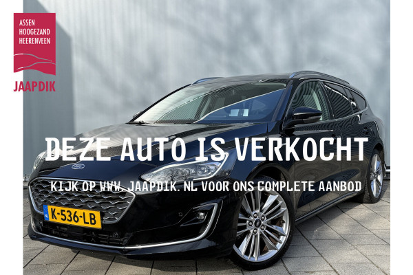 Ford FOCUS Wagon BWJ 2021 | 1.5T 150PK Vignale AUTOMAAT | PANO DAK | LEER | CAMERA A | 18'' LMV | STOEL&STUURVERW | NAVI | CLIMA | CARPLAY | ETC