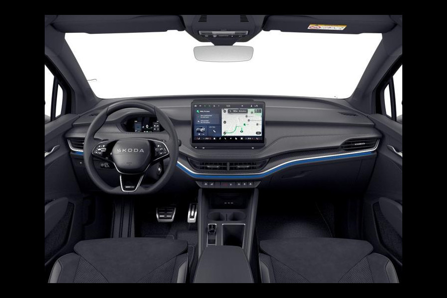 Škoda Elroq 85 Sportline | Trekhaak | elektr. achterklep | Matrix LED | Travel Assist | Stuur - en stoelverwarming |