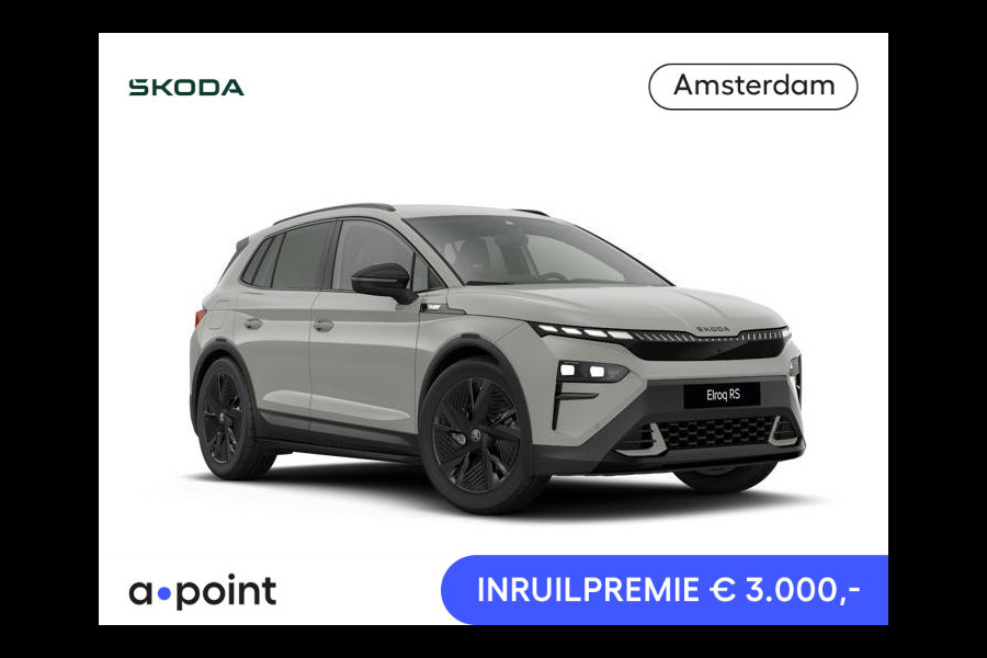 Škoda Elroq 85X RS | 4x4 aandrijving | Elektr. bestuurdersstoel | Head-up | 360 camera |