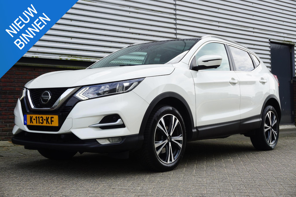 Nissan QASHQAI 1.3 DIG-T 140PK N-Connecta/360Camera/Panodak/ 18Inch LMV/Goed onderhouden.
