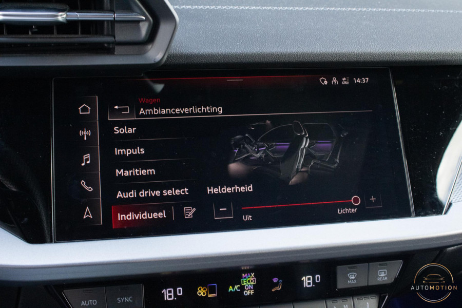 Audi A3 Sportback 40 TFSIe PANO RS ZETEL MATRIX CAMERA