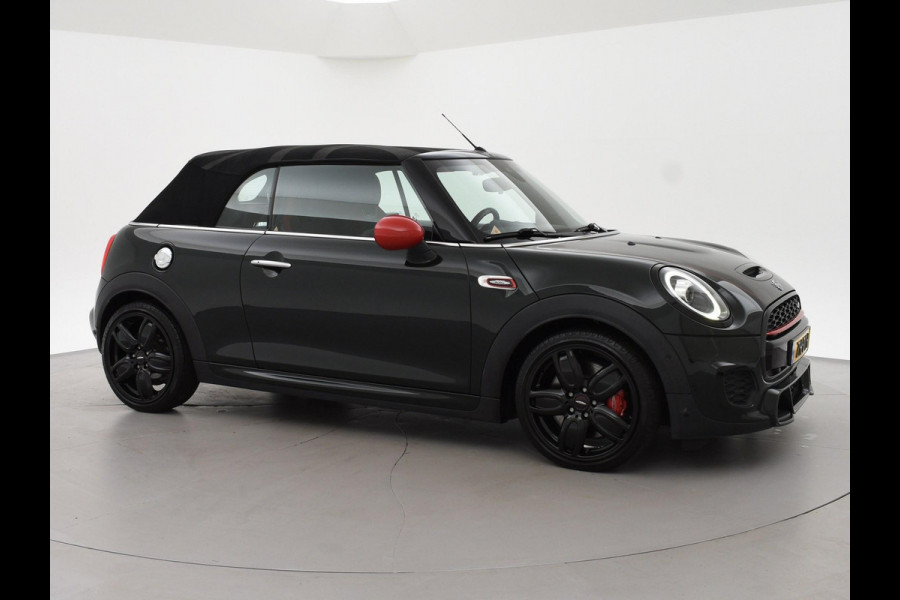 MINI Cabrio 2.0 JCW JOHN COOPER WORKS 231 PK REBEL GREEN | JCW STOELEN | ADAPTIVE CRUISE | ORIG. NL