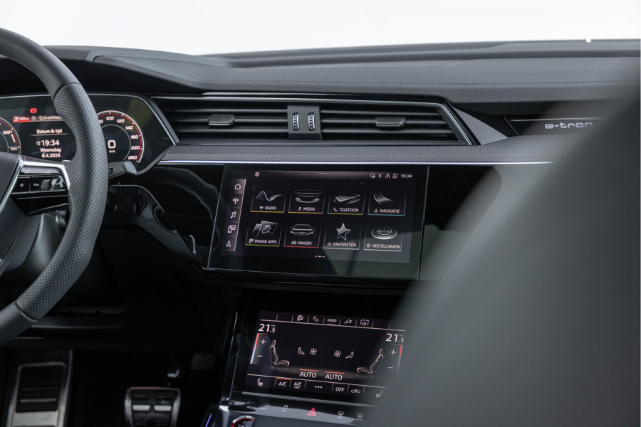 Audi SQ8 e-tron Sportback 504pk Quattro Pano S-stoelen B&O ACC Trekhaak