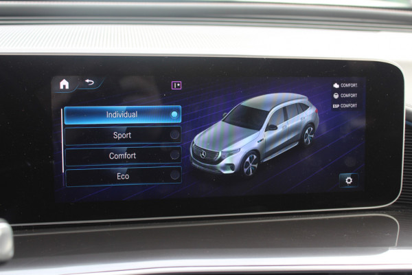 Mercedes-Benz EQC 400 4MATIC Business Solution AMG 80 kWh / SoH 93,1% / Schuifdak / 360Camera / Head-up / Burmester / Leder / 20'' / Matrix LED / CarPlay / Dodehoek / DAB / ACC