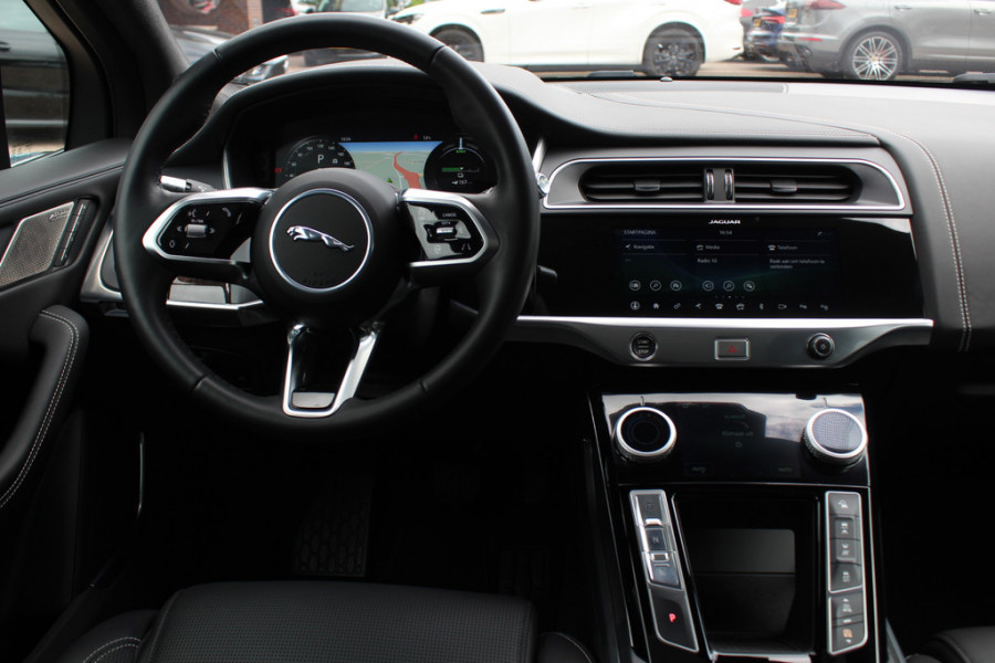 Jaguar I-PACE EV400 First Edition 90 kWh / Full option! / Panoramadak / 360Camera / Head-up / 20'' / Luchtvering / Leder / Meridian / Stoel+Stuurverwarming / 4zone Airco / DAB / Dodehoek / ACC