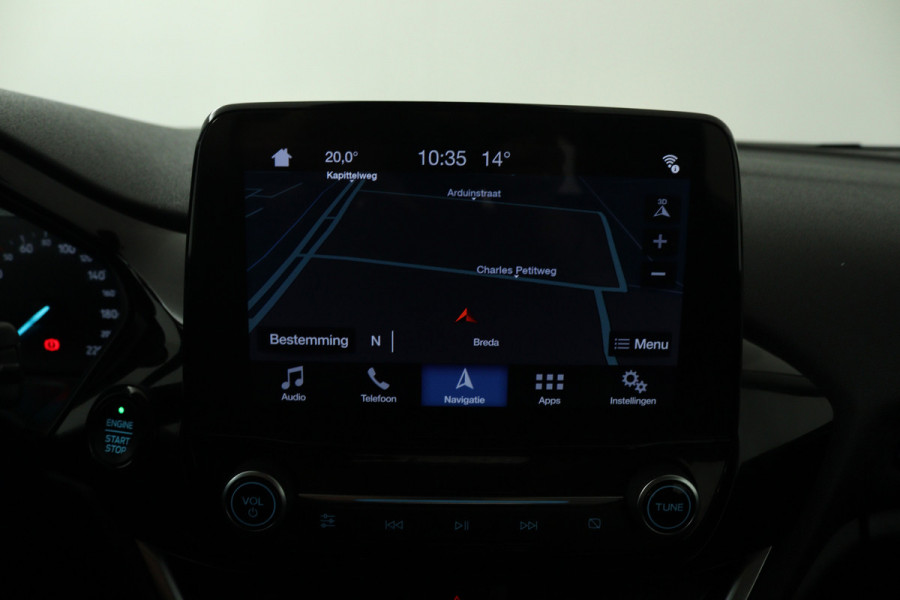 Ford Fiesta 1.0 EcoBoost Titanium (ACHTERUITRIJCAMERA, CRUISE CONTROL ADAPTIEF, NAVIGATIE, PARKEERSENSOREN)