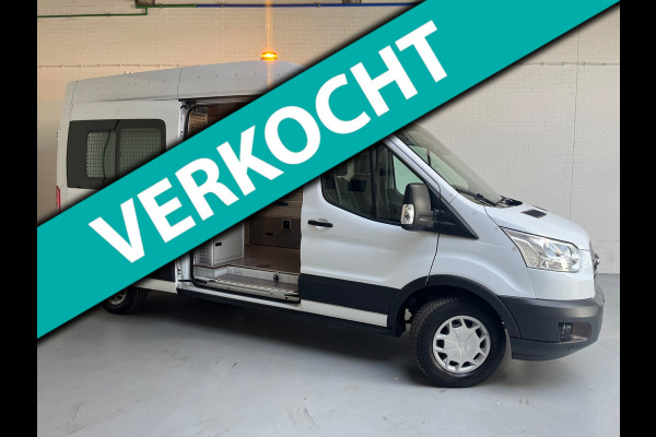 Ford Transit Servicewagen 2.0 TDCI 130pk euro6 L3H3 Trend Sortimo Inrichting Victron v230 Standkachel Trekhaak RIJKLAARPRIJS!