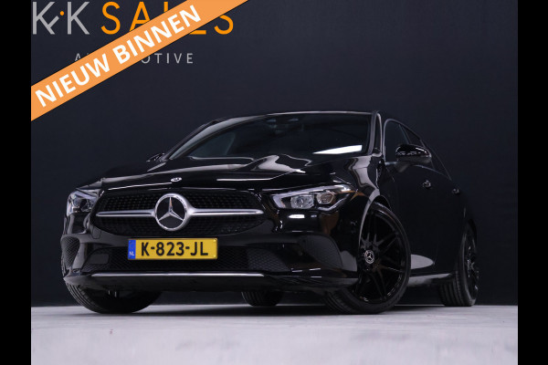 Mercedes-Benz CLA-Klasse Shooting Brake 180 Luxury Line [SFEER, LEDER, APPLE CARPLAY, CAMERA CRUISE, STOELVERWAMING, ELEKTRISCHE ACHTERKLEP, DIGITAL DASH, NAVIGATIE, NIEUWSTAAT]