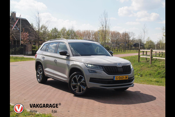 Škoda Kodiaq 1.5 TSI Sportline Business 7p. |  DSG | 7 Persoons | Trekhaak | Camera | Sfeerverlichting |