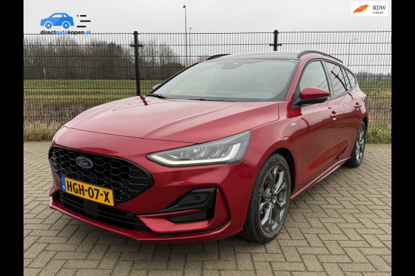 Ford FOCUS Wagon 1.0 EcoBoost Hybrid ST Line X | PANO | 155PK | Camera | Blind Spot | Stuur/stoel verw.