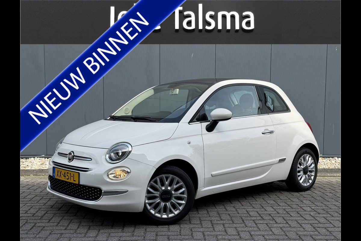 Fiat 500 TwinAir 81PK Lounge | Apple/Android Carplay | Cruise | Climate control | Navigatie |