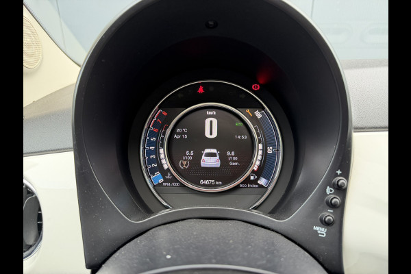 Fiat 500 TwinAir 81PK Lounge | Apple/Android Carplay | Cruise | Climate control | Navigatie |