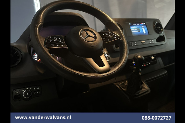 Mercedes-Benz Sprinter 316 CDI 164pk L3H2 Euro6 Airco | Camera | Navigatie | Apple Carplay | Cruisecontrol | Stoelverwarming Android Auto, Chauffeursstoel, Parkeersensoren, Bijrijdersbank