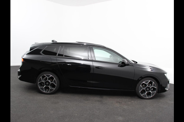 Opel Astra Sports Tourer 1.2 Turbo 130pk Automaat Ultimate Panoramadak Navigatie Apple Carplay/Android Auto 360 Camera Parkeersensoren Adaptive Cruise Control Full LED Stoel-en stuurverwarming Virtual Cockpit Climate Control Lichtmetalen velgen