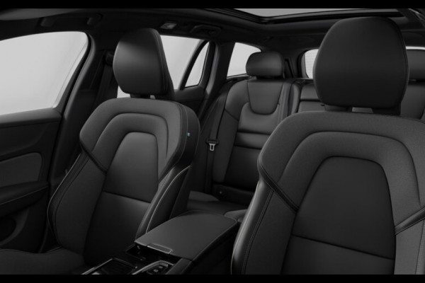 Volvo V60 T6 350PK Automaat Plug-in hybrid AWD Plus Dark / Harman Kardon / 19"velgen / 360 Camera / Elektrisch bedienbare voorstoelen met geheugen / Pilot assist / Adaptive cruise control /