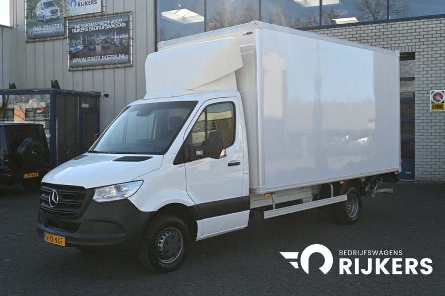 Mercedes-Benz Sprinter 514 CDI L3 Bakwagen met NIEUWE bak en klep Airco, Meubelbak met Dhollandia klep 1000 KG