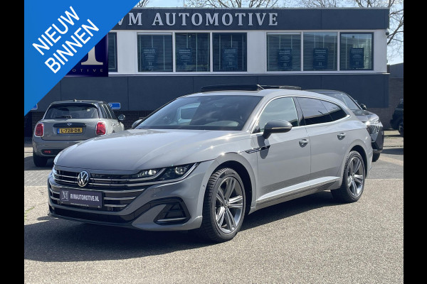 Volkswagen Arteon Shooting Brake 1.4 TSI eHybrid R-Line BINNEN + BUITEN PANO| NAPPALEDER SPORTSTOELEN| ELEK. STOEL MET MEMORY| ELEK. ACHTERKLEP| ACHTERBANK VERWARMD| CAMERA| STOELVERWARMING| CARPLAY| DODE HOEK SENSOR