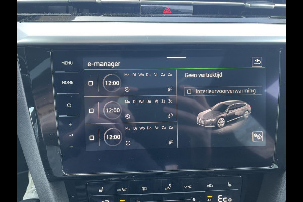 Volkswagen Arteon Shooting Brake 1.4 TSI eHybrid R-Line BINNEN + BUITEN PANO| NAPPALEDER SPORTSTOELEN| ELEK. STOEL MET MEMORY| ELEK. ACHTERKLEP| ACHTERBANK VERWARMD| CAMERA| STOELVERWARMING| CARPLAY| DODE HOEK SENSOR