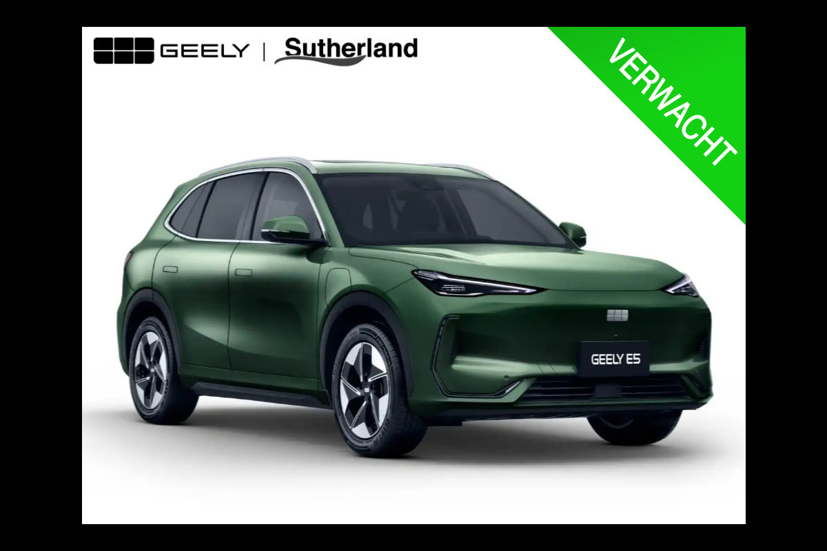 GEELY E5 Max+ 68 kWh | Panoramadak | Memoryseats | Flyme Audio | Stoelen voor & achter verwarmbaar | Warmtepomp | 360 Camera |