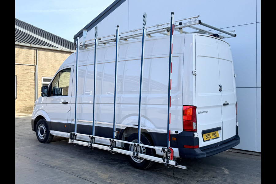 Volkswagen Crafter 2.0 TDI 140 PK Imperiaal Glasresteel Glastransporter L3H3 Camera Carplay Airco Cruise control Glaszetter