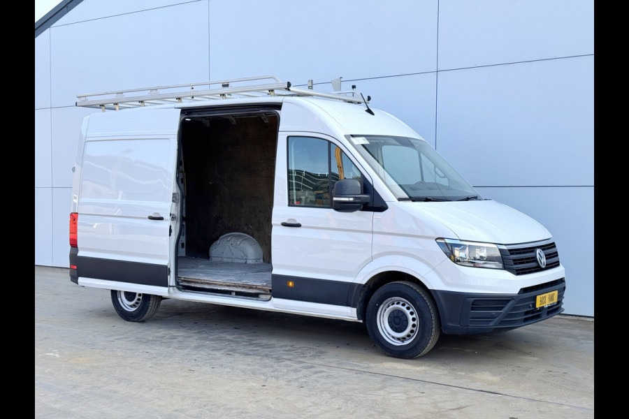 Volkswagen Crafter 2.0 TDI 140 PK Imperiaal Glasresteel Glastransporter L3H3 Camera Carplay Airco Cruise control Glaszetter