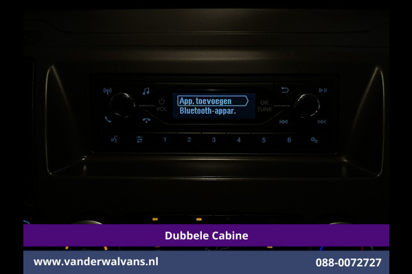 Ford Transit Custom 2.0 TDCI 131pk L2H1 Dubbele Cabine Euro6 Airco | 6-Zits | Cruisecontrol | 2550kg Trekhaak Verwarmde voorruit, Parkeersensoren