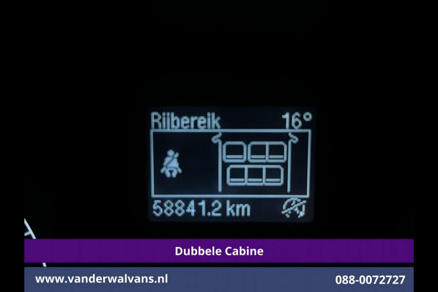 Ford Transit Custom 2.0 TDCI 131pk L2H1 Dubbele Cabine Euro6 Airco | 6-Zits | Cruisecontrol | 2550kg Trekhaak Verwarmde voorruit, Parkeersensoren