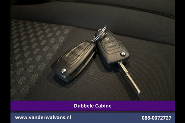 Ford Transit Custom 2.0 TDCI 131pk L2H1 Dubbele Cabine Euro6 Airco | 6-Zits | Cruisecontrol | 2550kg Trekhaak Verwarmde voorruit, Parkeersensoren