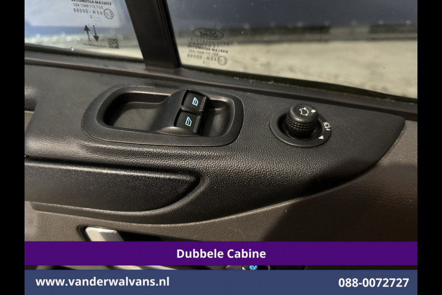 Ford Transit Custom 2.0 TDCI 131pk L2H1 Dubbele Cabine Euro6 Airco | 6-Zits | Cruisecontrol | 2550kg Trekhaak Verwarmde voorruit, Parkeersensoren