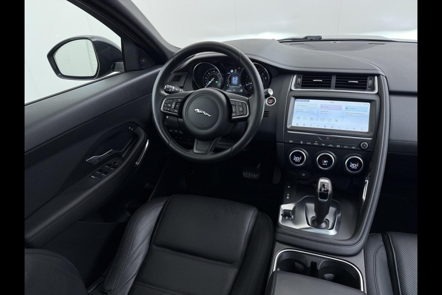 Jaguar E-Pace 2.0 P200 AWD R-Dynamic | RIJKLAARPRIJS INCL 12 MND BOVAG GARANTIE| PANO| ELEK. ACHTERKLEP| ELEK. STOEL| LEER| TREKHAAK LED
