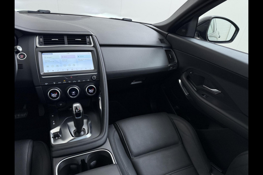 Jaguar E-Pace 2.0 P200 AWD R-Dynamic | RIJKLAARPRIJS INCL 12 MND BOVAG GARANTIE| PANO| ELEK. ACHTERKLEP| ELEK. STOEL| LEER| TREKHAAK LED