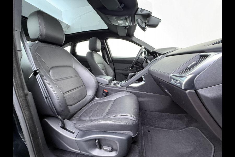 Jaguar E-Pace 2.0 P200 AWD R-Dynamic | RIJKLAARPRIJS INCL 12 MND BOVAG GARANTIE| PANO| ELEK. ACHTERKLEP| ELEK. STOEL| LEER| TREKHAAK LED