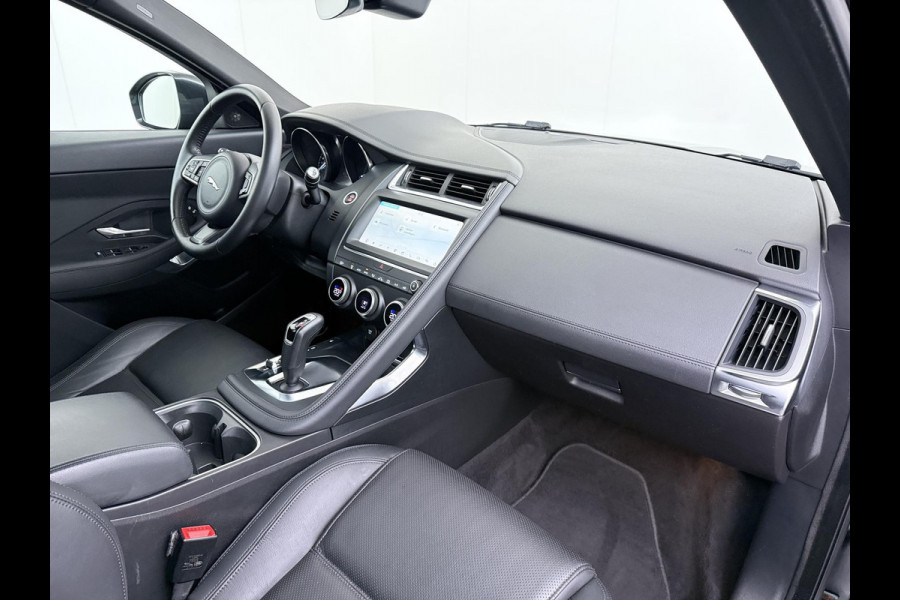 Jaguar E-Pace 2.0 P200 AWD R-Dynamic | RIJKLAARPRIJS INCL 12 MND BOVAG GARANTIE| PANO| ELEK. ACHTERKLEP| ELEK. STOEL| LEER| TREKHAAK LED