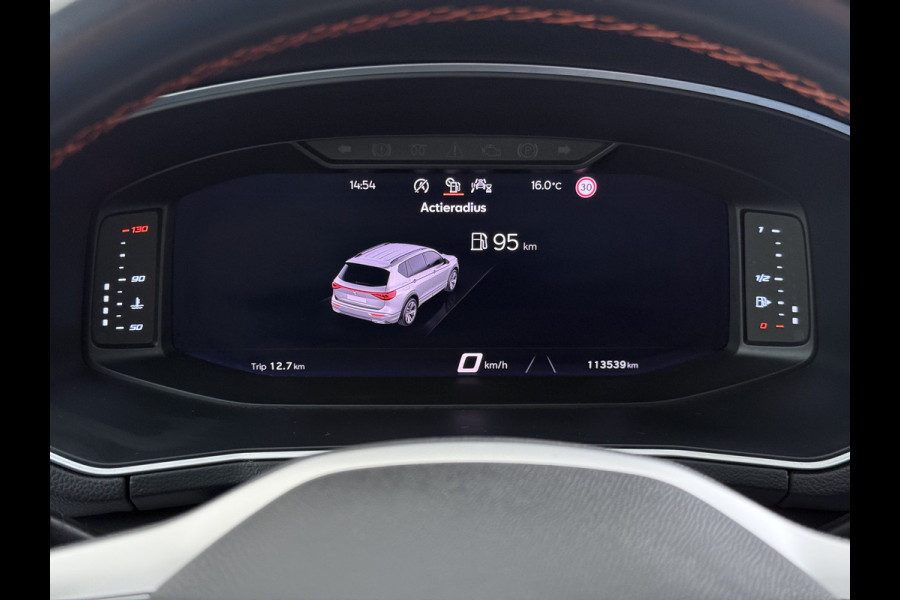 Seat Tarraco 1.5TSI FR Trekhaak Navi Adap.Cruise 360°Camera Elek.Stoel+Memory Ecc Apple Carplay Android Auto Business Intense Licht-/regensensor Lmv Led Isofix DAB Keyless Dodehoek detector Rijstrooksensor 1.800KG Trekgewicht 1e Eigenaar Dealeronderhouden Origineel Nederlandse Auto