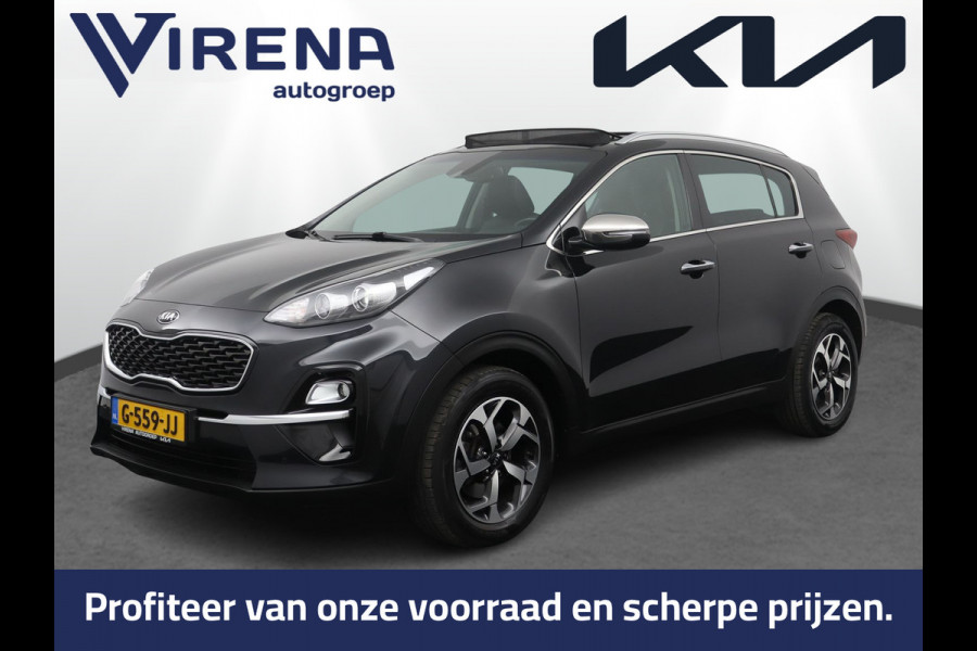 Kia Sportage 1.6 T-GDI DynamicPlusLine Automaat - Schuif-/kanteldak - Trekhaak - Keyless - Stoelverwarming - Apple CarPlay/Android Auto - Fabrieksgarantie tot 10-2026