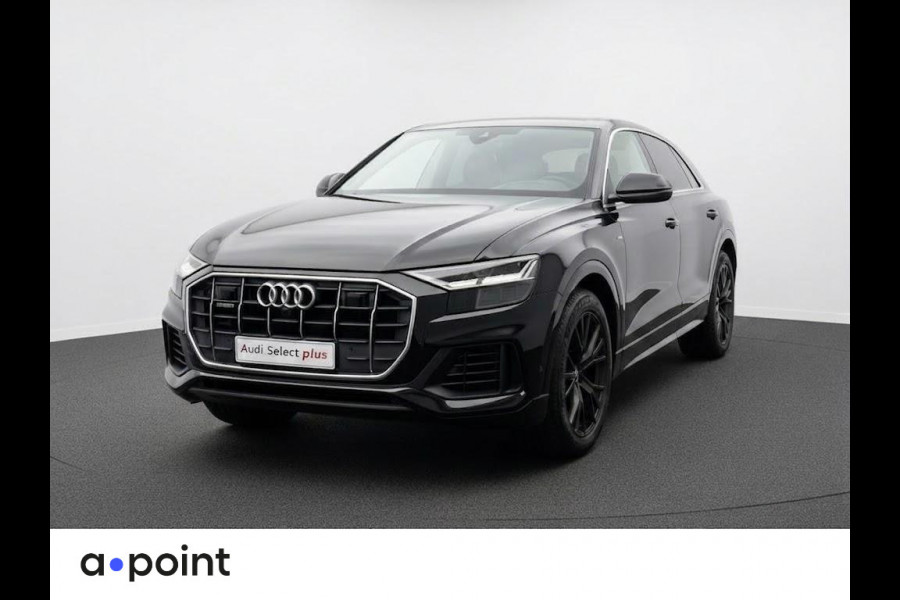 Audi Q8 55 TFSIe quattro Pro Line Plus 380pk | Unieke Auto | Panoramadak | Zeer weinig km's  | 21 inch lichtmetalen velgen | 360 graden camera |