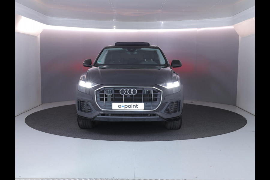 Audi Q8 55 TFSIe quattro Pro Line Plus 380pk | Unieke Auto | Panoramadak | Zeer weinig km's  | 21 inch lichtmetalen velgen | 360 graden camera |