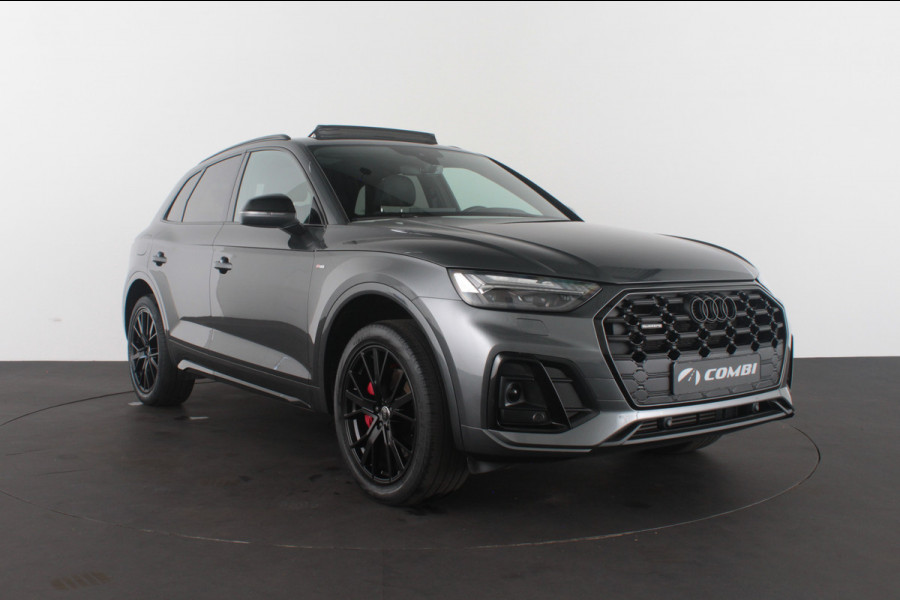 Audi Q5 55 TFSI e quattro S line edition Competition > Black Optiek/B&O/Memory/20inch/Daytona/Pano./Trekhaak