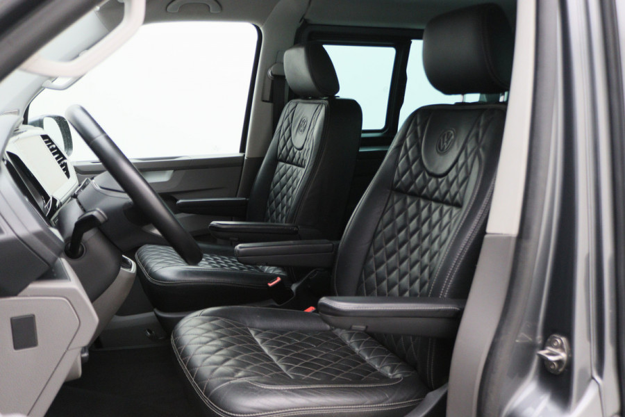Volkswagen Transporter 2.0 TDI DSG L2H1 30 DC Bulli Leer, 2x Elektr. Schuifdeur, ACC, Camera, Apple Carplay, LED, Trekhaak, 20''