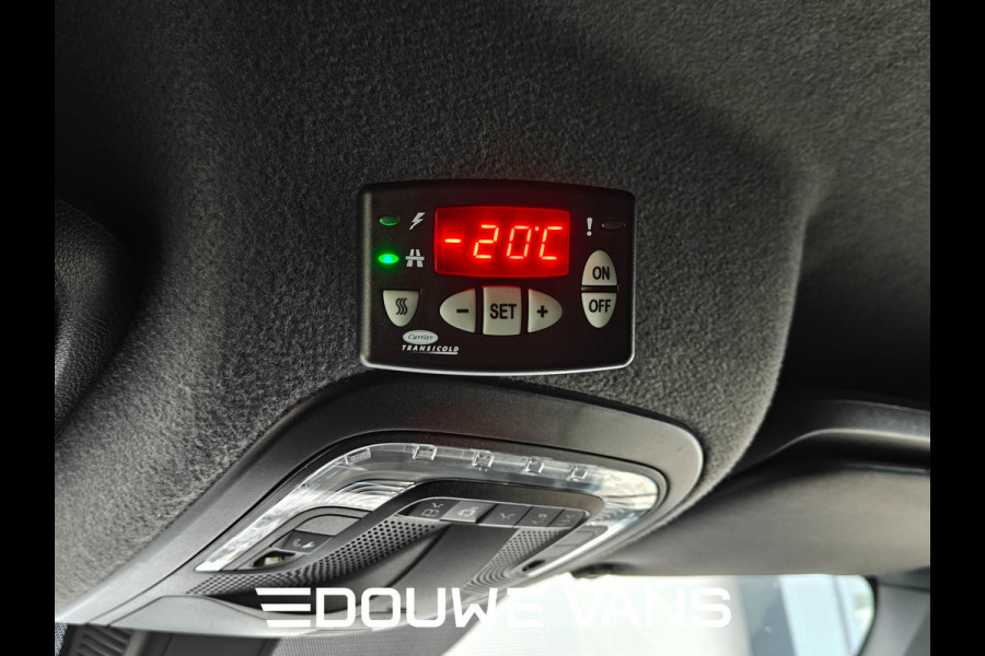 Mercedes-Benz Sprinter L3 H2 317 Vrieswagen Automaat MBUX 10.25 Camera wordt verwacht. Koeling NIEUW 2 jaar Carrier Transicold garantie.