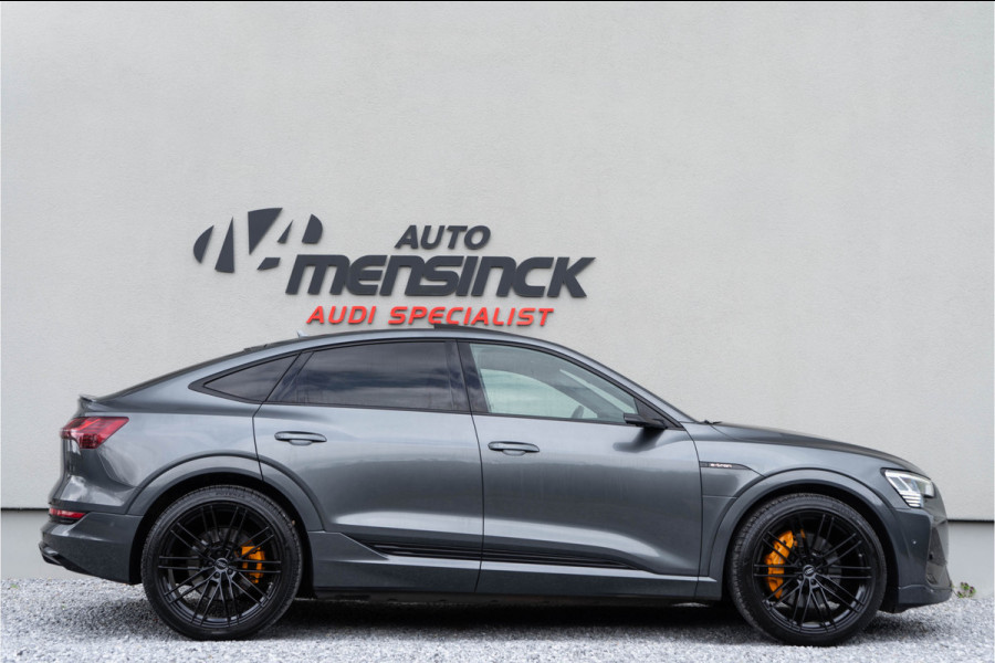 Audi e-tron Sportback 55 Quattro / 2x S-line/ S zetels/ Head-up/ B&O/ 360 camera/ Pano/ Trekhaak/ 300kW (408PK)