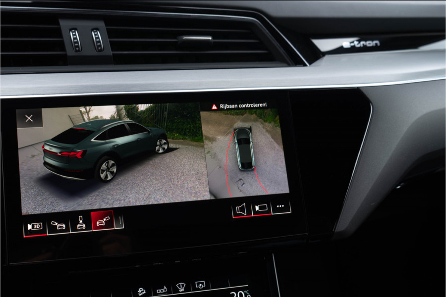 Audi e-tron Sportback 55 Quattro / 2x S-line/ S zetels/ Head-up/ B&O/ 360 camera/ Pano/ Trekhaak/ 300kW (408PK)