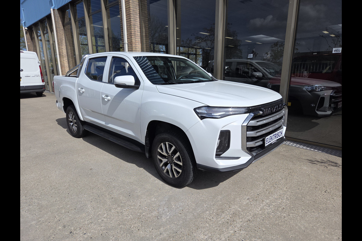 Maxus T90 EV 89 kWh WLTP stadscyclus bereik 471 km Dubbel Cabine Pick-up 5 Persoons