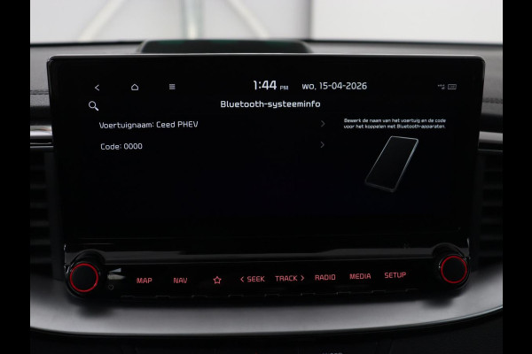 Kia Ceed 1.6 GDI PHEV DynamicPlusLine | SOH 100% | Stoel & stuurverwarming | Trekhaak | Half leder | Carplay | Camera | Keyless | Full LED | Navigatie | Adaptive cruise | Climate control | Bluetooth | Plug In