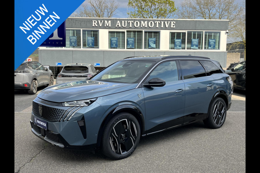 Peugeot E-5008 GT 73 kWh SOH 95%| 7 PERSOONS | COMPLEET UITGEVOERD| STOEL VENTILATIE |WARMTEPOMP| ADAPTIEVE CRUISE CONTROL | 360° CAMERA | ACHTERBANK VERWARMD |STOEL+ STUURVERWARMING| MEMORY STOEL MET MASSAGE| DODE HOEK SENSOR| ELEKTRISCHE ACHTERKLEP