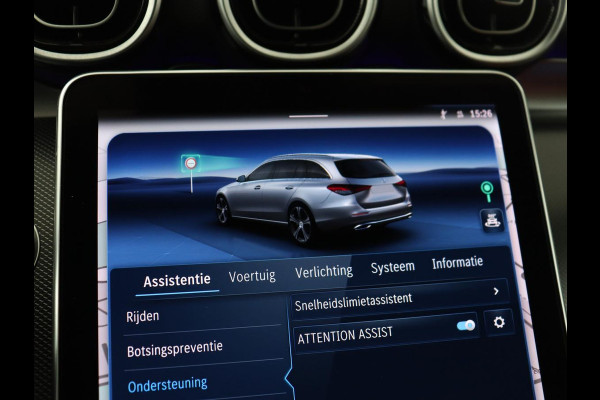 Mercedes-Benz C-Klasse 300e Luxury Line | SOH 92% | Leder | Trekhaak | Stoelverwarming | Sfeerverlichting | Carplay | Full LED | Navigatie | Camera | Park Assist | Dodehoek detectie | PHEV | Plug In