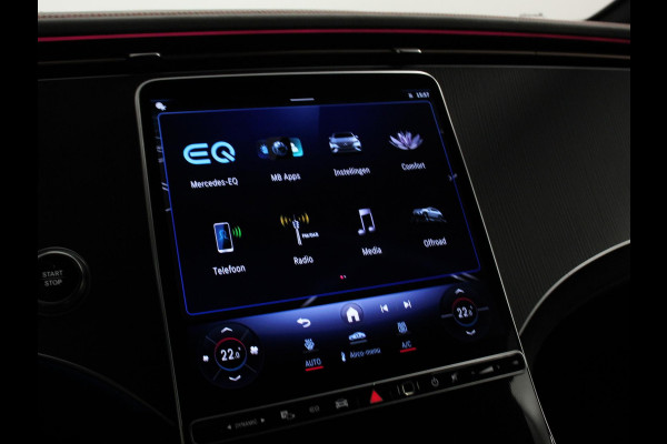 Mercedes-Benz EQE SUV 350 4Matic AMG Line 292pk Climate control Adaptieve cruise control Parkeersensoren Achteruitrijcamera Sfeerverlichting Stoelverwarming Keyless LED Navigatie
