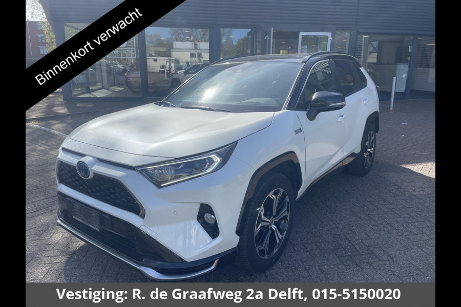 Toyota RAV4 2.5 Plug-in Hybrid AWD Bi-Tone Plus | 1500 KG trekgewicht | JBL Audio | Stoelverwarming & ventilatie | Memory Seats | Schuif-/Kanteldak | Navigatie